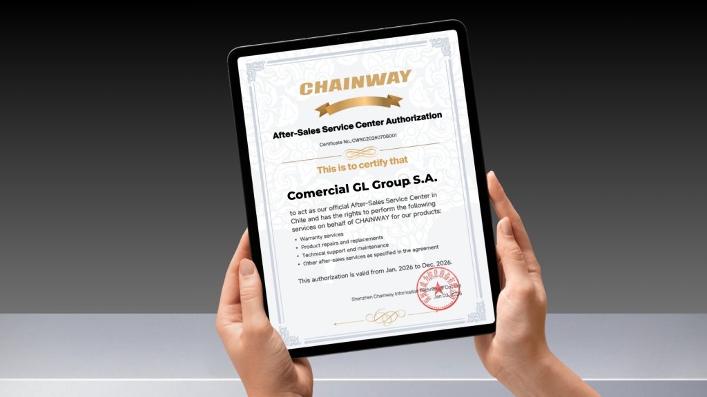 servicio técnico oficial de CHAINWAY